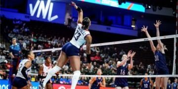 Estados Unidos vence 3-0 a RD en inicio Liga Naciones de Voleibol