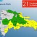 República Dominicana tiene 21 provincias bajo alerta meteorológica ante paso de la tormenta Fiona