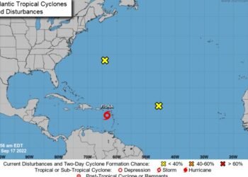Onamet emite alerta de huracán ante fortalecimiento de la tormenta Fiona