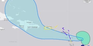 Onamet incrementa alerta desde Punta Palenque hasta Cabrera por tormenta Fiona