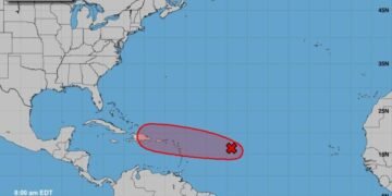Zona de disturbio aumenta a 70 % la probabilidad de ser ciclón y se acercará al mar Caribe