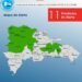 El COE emite alerta verde en 11 provincias por vaguada