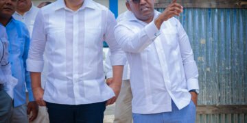 DA y Turismo supervisan helipuerto en hospital de Monte Plata; obra se encuentra 80% de ejecución