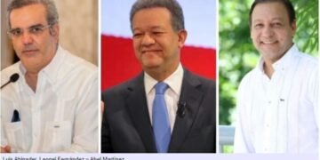 Abinader 50.6%, LF 29.2% y Abel 9.8%, según encuesta ACD Media