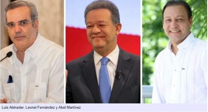 Abinader 50.6%, LF 29.2% y Abel 9.8%, según encuesta ACD Media