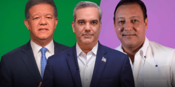 Encuesta Asisa: Abinader 38.2%, Leonel 36.3% y Abel Martínez 19%
