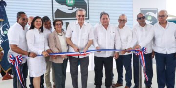 El Presidente dominicano entrega obras provincia Hermanas Mirabal