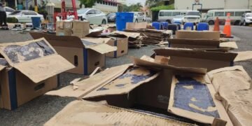 DNCD ocupa 392 láminas cocaína, armas y vehículos a tres hombres