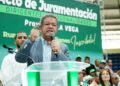 Leonel critica actitud del Gobierno y licitación acueducto Jarabacoa