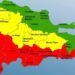 El COE coloca 32 provincias en alerta debido tormenta Franklin
