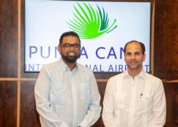 Presidente de Guyana realiza visita oficial al Aeropuerto Internacional de Punta Cana