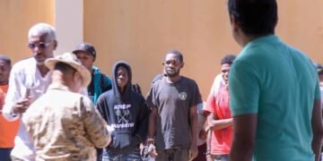 La travesía de los haitianos para ingresar al país por la zona norte