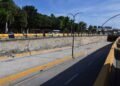 A pesar del quiebre en el muro, paso a desnivel de 27 con Tiradentes sigue abierto