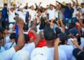 Víctor Pichardo encabeza multitudinaria caravana en Monte Plata junto a candidatos PRM