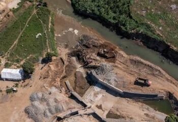 Canal en el río Masacre está listo en más del 85% y se encamina a su etapa final