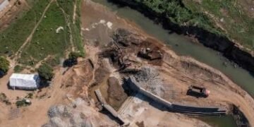 Canal en el río Masacre está listo en más del 85% y se encamina a su etapa final