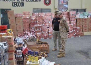 Cesfront entrega a Ceccom un millón de cigarrillos incautados en zona fronteriza