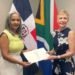 Embajadora dominicana en Sudáfrica presenta sus cartas credenciales