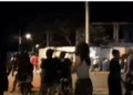 Encapuchados realizan asalto colectivo en un pica pollo de Santiago