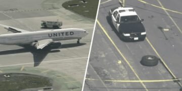 Avión de United Airlines pierde una rueda tras despegar del aeropuerto de San Francisco