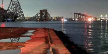 Hay mexicanos entre las víctimas del desplome del puente de Baltimore