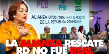 Nelsida Marmolejos Explica la situación Actual de la Alianza Rescate RD