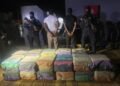 Ocupan otro gran cargamento de cocaína en Peravia esta semana; apresan dos dominicanos