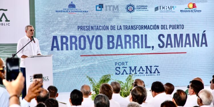 Presidente Abinader deja iniciados  trabajos para convertir puerto de Arroyo Barril en terminal de cruceros