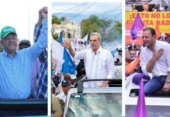 Abinader y Martínez coinciden con caravanas este sábado en SDE y mañana en el DN