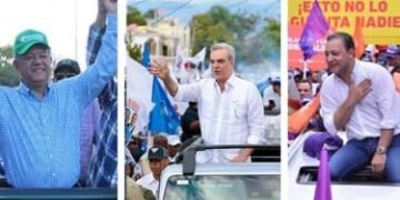 Abinader y Martínez coinciden con caravanas este sábado en SDE y mañana en el DN
