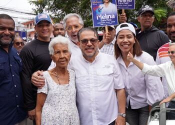 Abinader y Moreno encabezarán marcha caravana en el Distrito Nacional