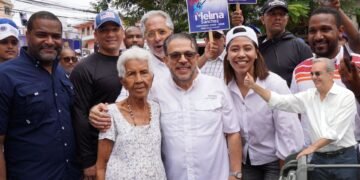Abinader y Moreno encabezarán marcha caravana en el Distrito Nacional