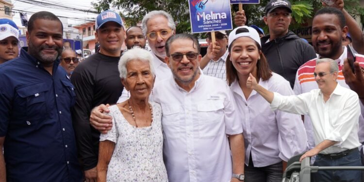 Abinader y Moreno encabezarán marcha caravana en el Distrito Nacional