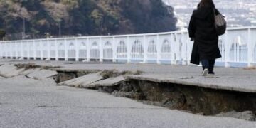 Al menos siete heridos leves y algunos daños urbanos tras terremoto de 6.6 en el oeste japonés
