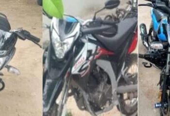 Apresan en Duvergé a tres hombres acusados de robar motos para enviarlas a Haití