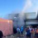 Incendio consume almacén de productos para exportación en Elías Piña