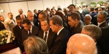 Leonel Fernández y Danilo Medina despiden a Franklin Almeyda