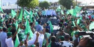 Leonel moviliza a militancia y simpatizantes de la Fuerza del Pueblo y aliados en Moca