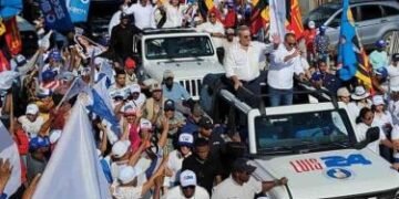 PRM suspende caravana de Abinader de este domingo en el Distrito Nacional por lluvias
