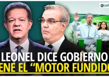 Abinader responde crítica de Leonel sobre que su Gobierno tiene el “motor fundido”