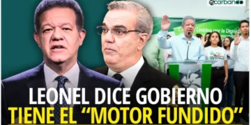 Abinader responde crítica de Leonel sobre que su Gobierno tiene el “motor fundido”