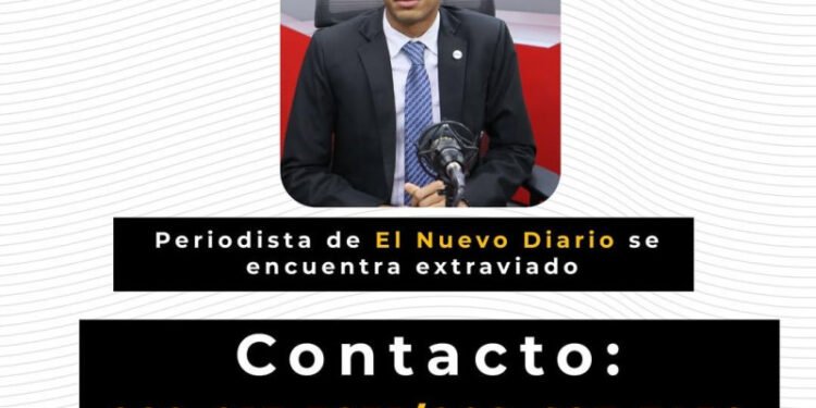 Periodista Edward Ramírez, de El Nuevo Diario, está desaparecido