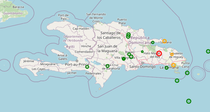 Sismo de magnitud 4.0 se registra en el este de República Dominicana