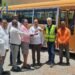 El Gobierno entrega en Azua una flotilla de 30 autobuses para el transporte escolar