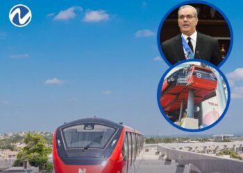 El presidente Abinader anuncia la construcción del Monorriel de Santo Domingo