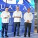 Presidente Abinader y Eduardo Sanz Lovatón inauguran en el AILA nueva terminal courier para manejo de mercancía comprada por internet