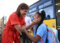 Vicepresidenta Raquel Peña abre el año escolar en Santiago y anuncia nuevas rutas del transporte estudiantil