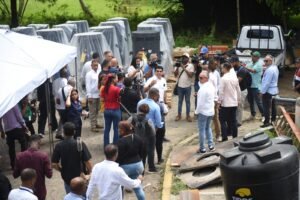 CAASD recibe equipos con los que se elevará producción de agua del acueducto Haina-Manoguayabo