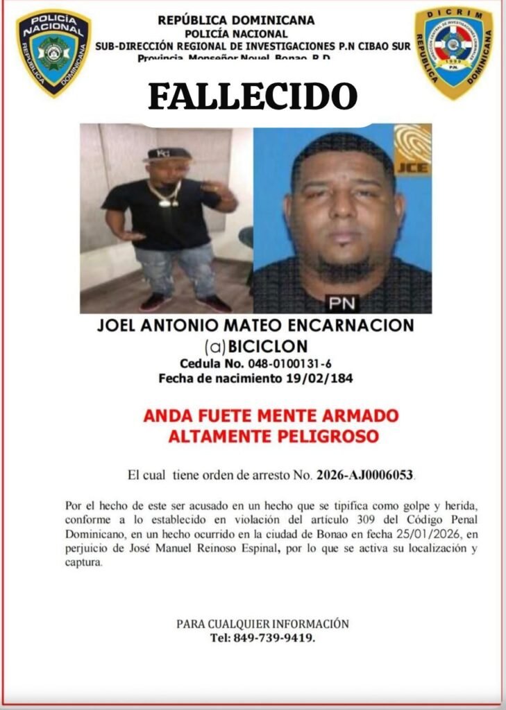 Reconocido delincuente “Biciclón” fallece tras resultar herido durante enfrentamiento con patrulla policial que intentaba arrestarlo