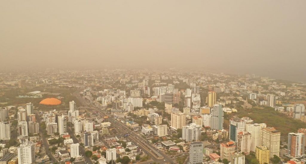 Polvo Sahara mantiene en Rep. Dominicana ambiente caluroso